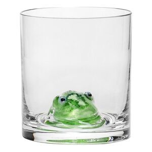 Kosta Boda New Friends Frog Tumbler